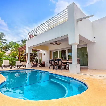 Villa With 4 Bedrooms - Spacious Oceanview With Private Pool At Playacar Phase I Pura Vida